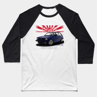 Toyota Starlet KP61 Blue Baseball T-Shirt